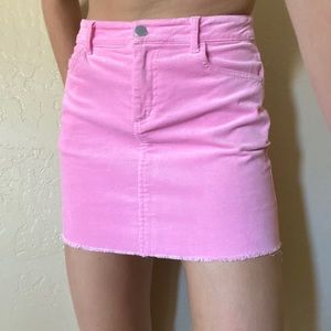 Pink forever 21 mini skirt! Size S